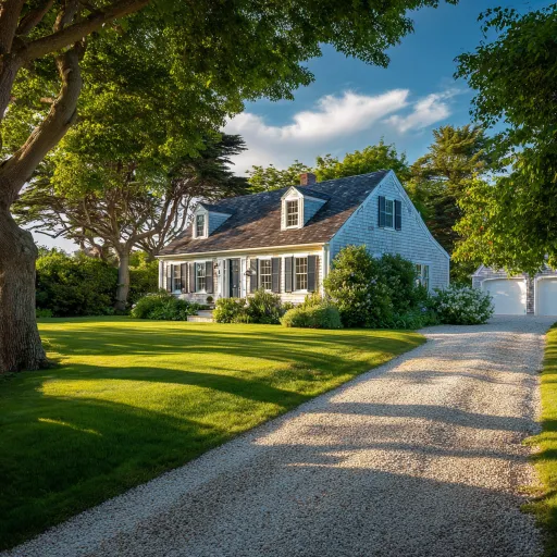 Charming Martha's Vineyard home with professional residential waste removal services.